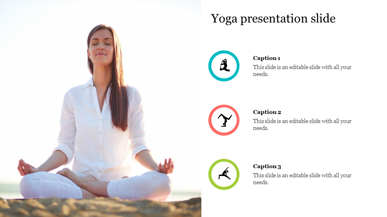 Yoga presentation slide
